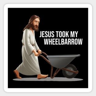 Jesus take the Wheel - Barrow Sticker